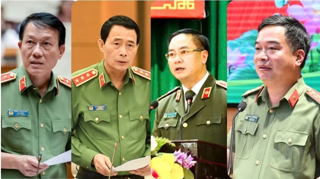 Danh sách các đại biểu công an trúng cử ĐBQH khóa XVI