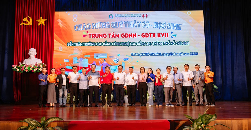 TP.HCM: Trường Cao đẳng Công nghệ Cao Đồng An tăng cường kết nối đào tạo với doanh nghiệp