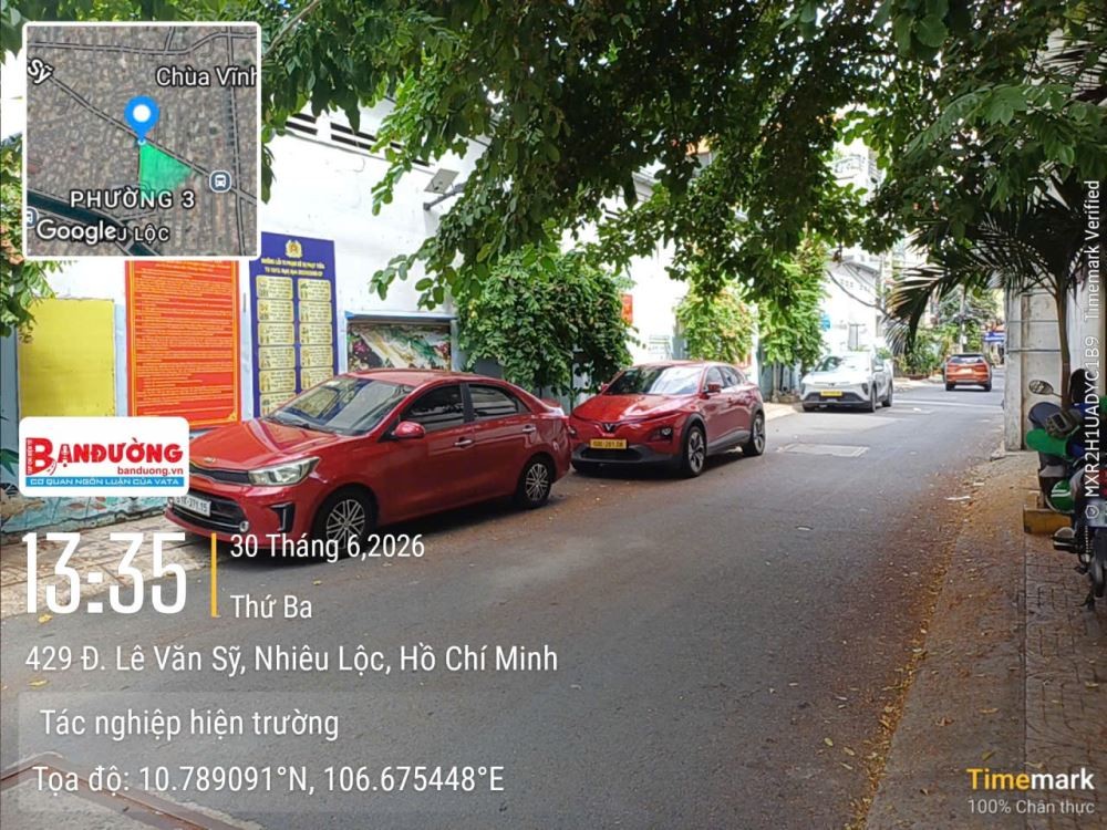 TP. Hồ Chí Minh: Thường xuyên mất an toàn giao thông ở cổng trường THCS Đoàn Thị Điểm