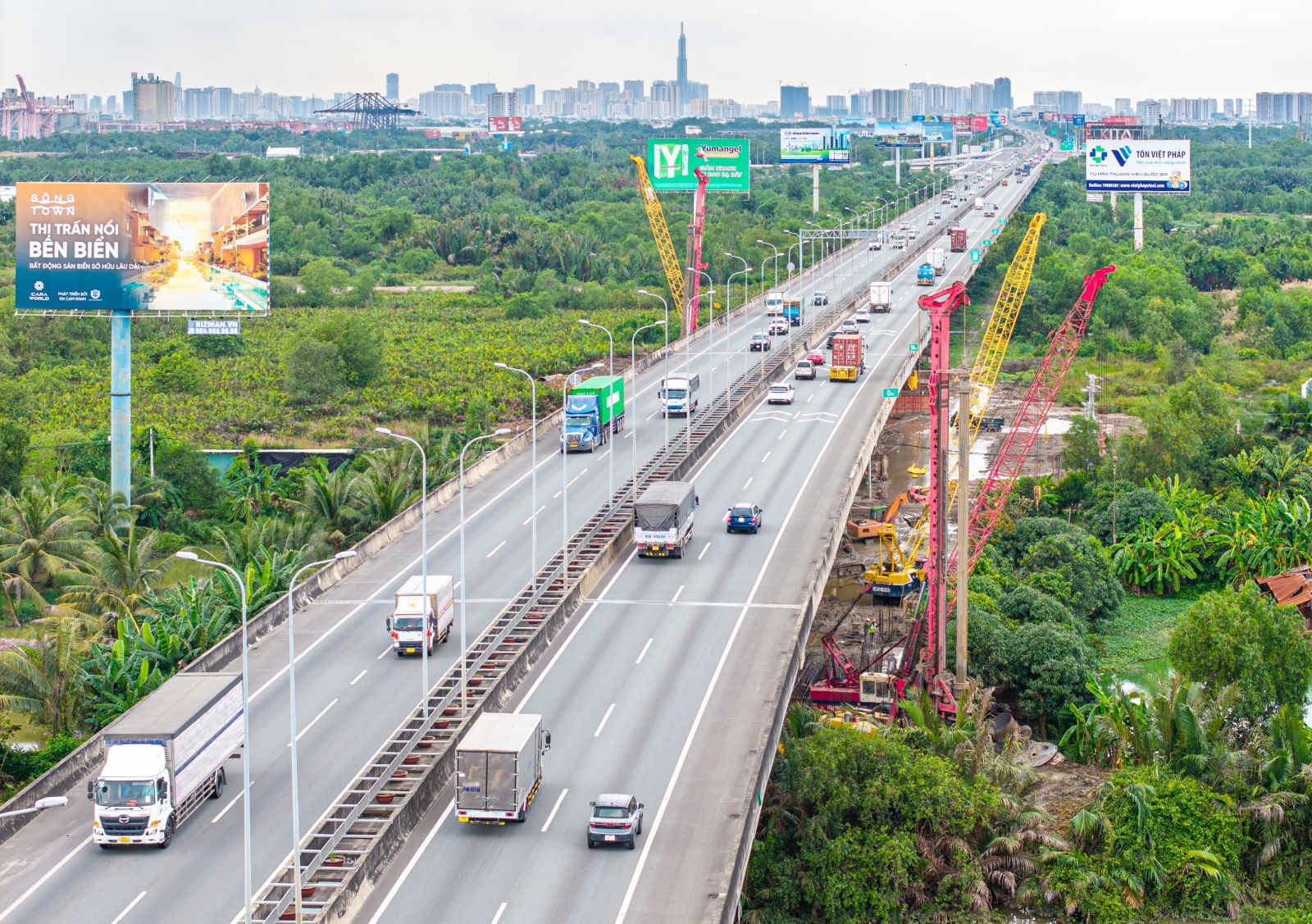 Dự án mở rộng cao tốc TP.HCM - Long Thành vướng mặt bằng, nguy cơ chậm tiến độ hoàn thành