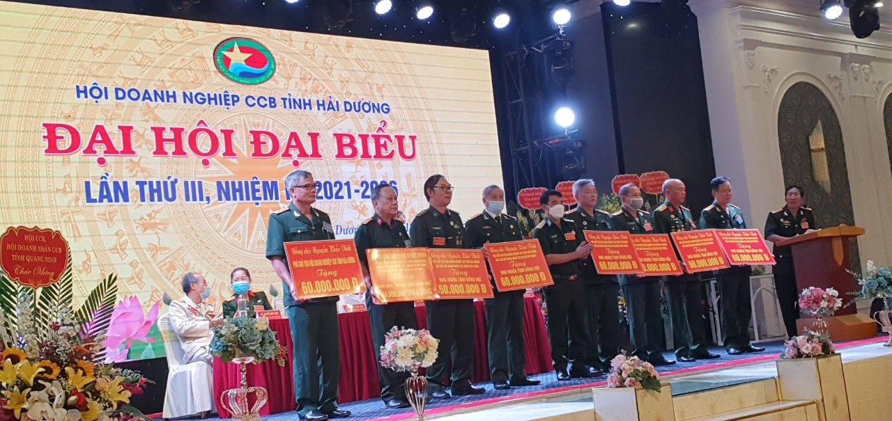 Hội Doanh nhân cựu chiến binh tỉnh Hải Dương tổ chức Đại hội đại biểu lần thứ III nhiệm kỳ 2021-2026