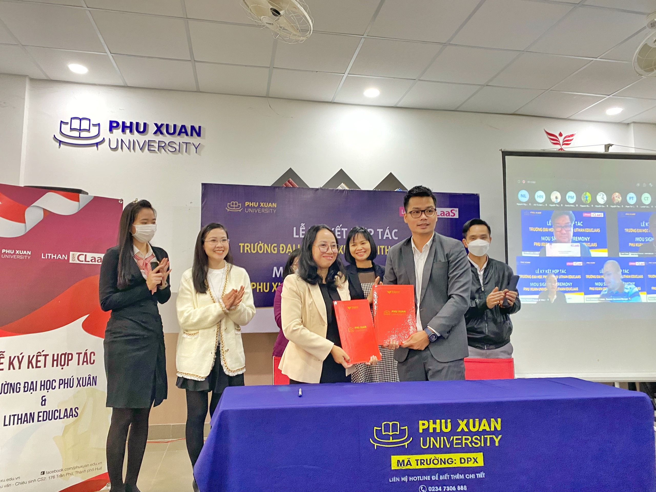Trường Đại học Phú Xuân hướng ký kết hợp tác với Học viện Lithan (Singapore) đào tạo bậc cử nhân và thạc sĩ quốc tế