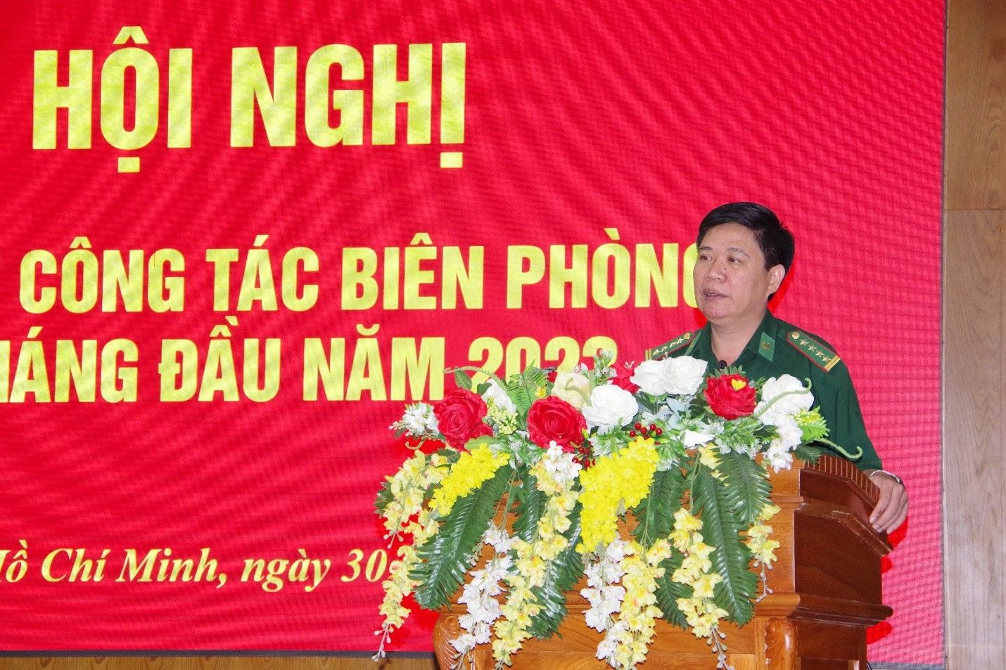 BĐBP TP Hồ Chí Minh tổ chức Hội nghị sơ kết công tác Biên phòng 6 tháng đầu năm 2023.