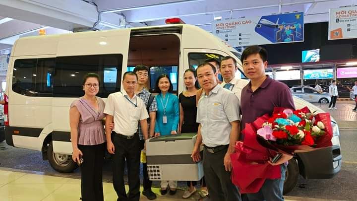 Vietnam Airlines và chuyến bay 'đặc biệt' mang lá gan hiến tạng từ Nghệ An ra Hà Nội