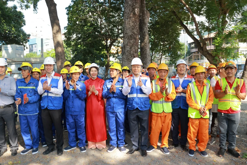 Chuẩn bị thi công đường hầm và nhà ga metro số 2 Bến Thành-Tham Lương