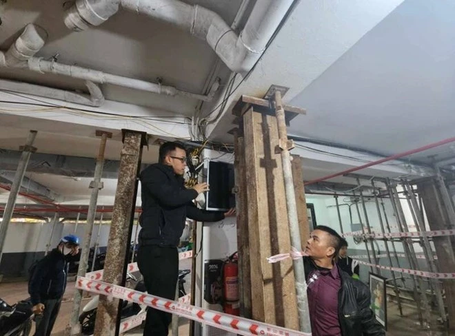 Di dời toàn bộ hộ dân khỏi chung cư mini không đảm bảo an toàn ở quận Thanh Xuân