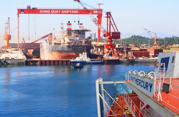 Tập trung hoàn thiện phương án xử lý dứt điểm Dự án Nhà máy đóng tàu Dung Quất