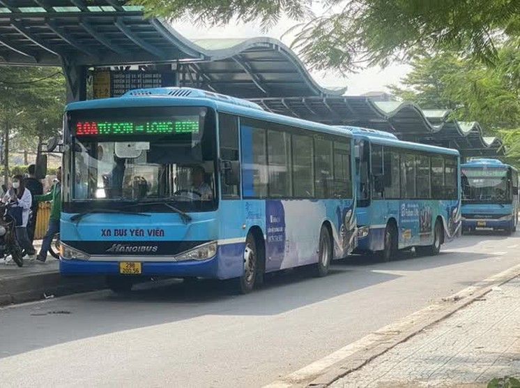 Hà Nội dừng hoạt động 5 tuyến xe buýt