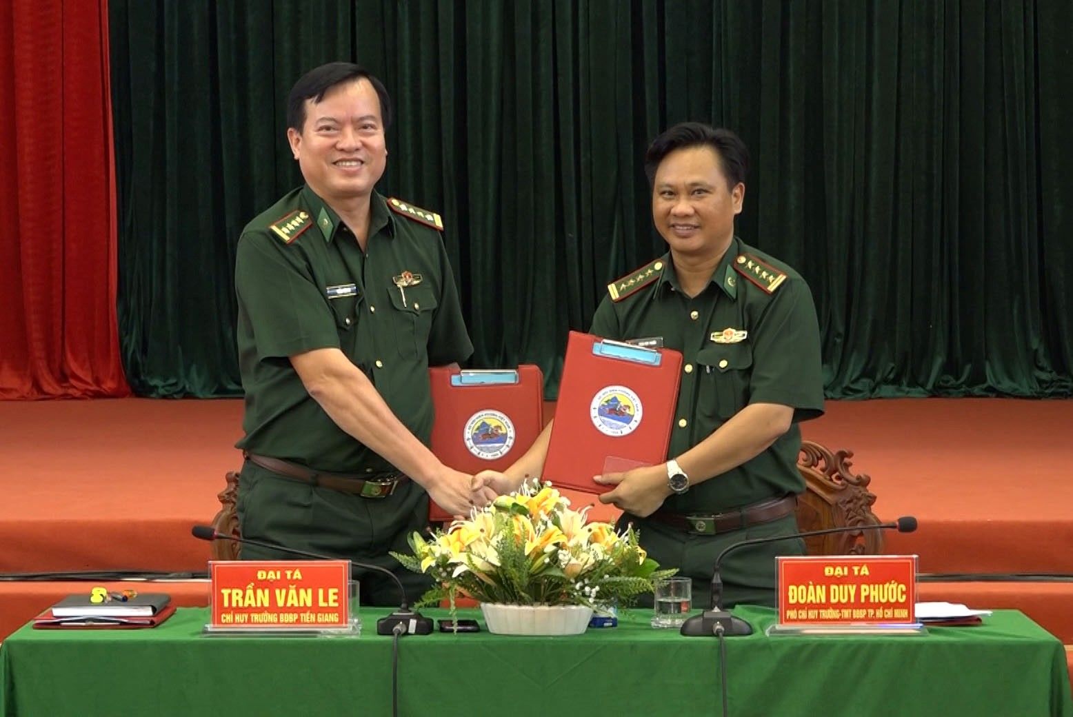 Biên phòng Tiền Giang và Thành phố Hồ Chí Minh phối hợp quản lý, bảo vệ biên giới khu vực tiếp giáp