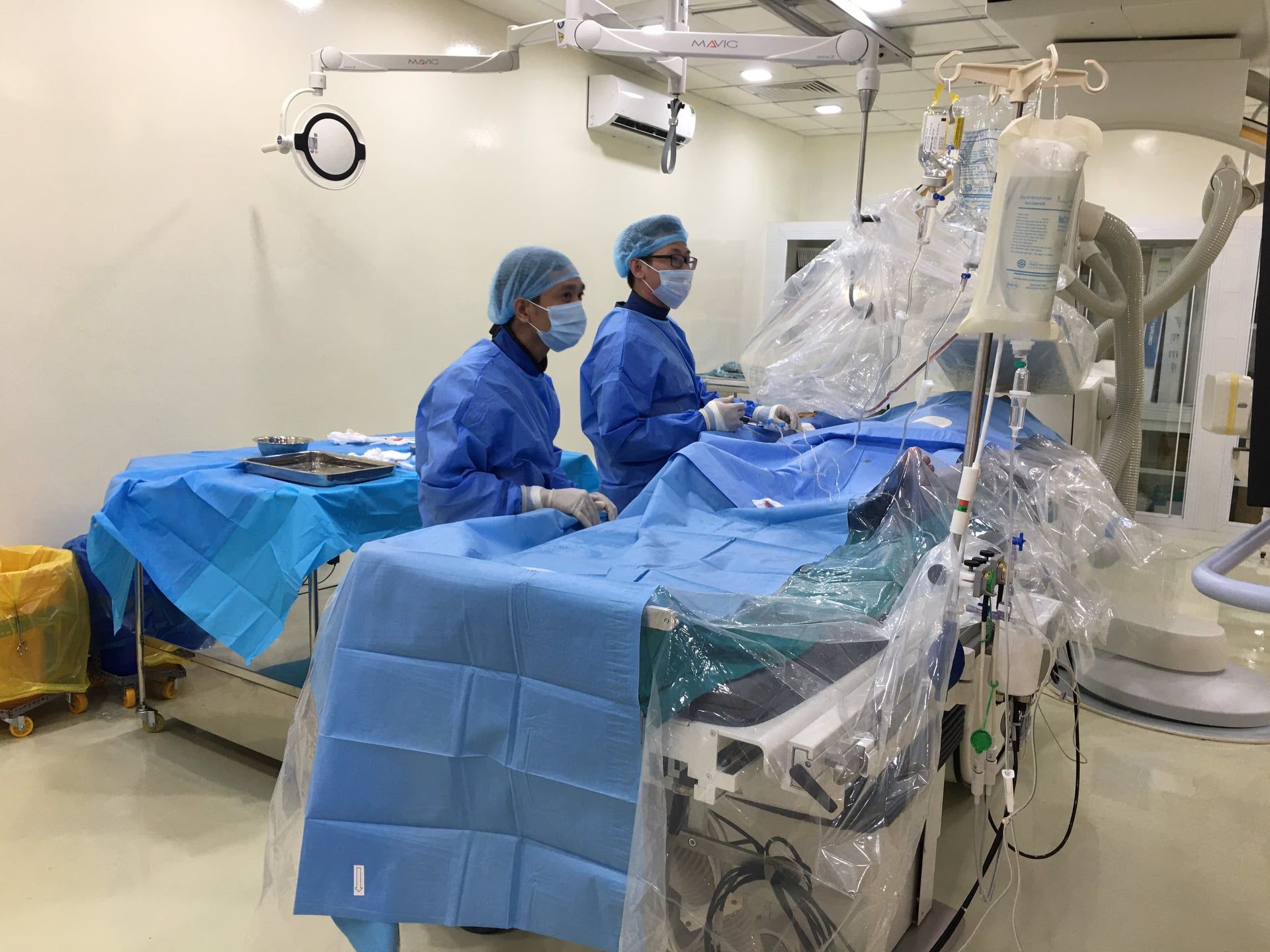 Bệnh viện Tim mạch thành phố Cần Thơ làm chủ kỹ thuật chụp và can thiệp mạch vành