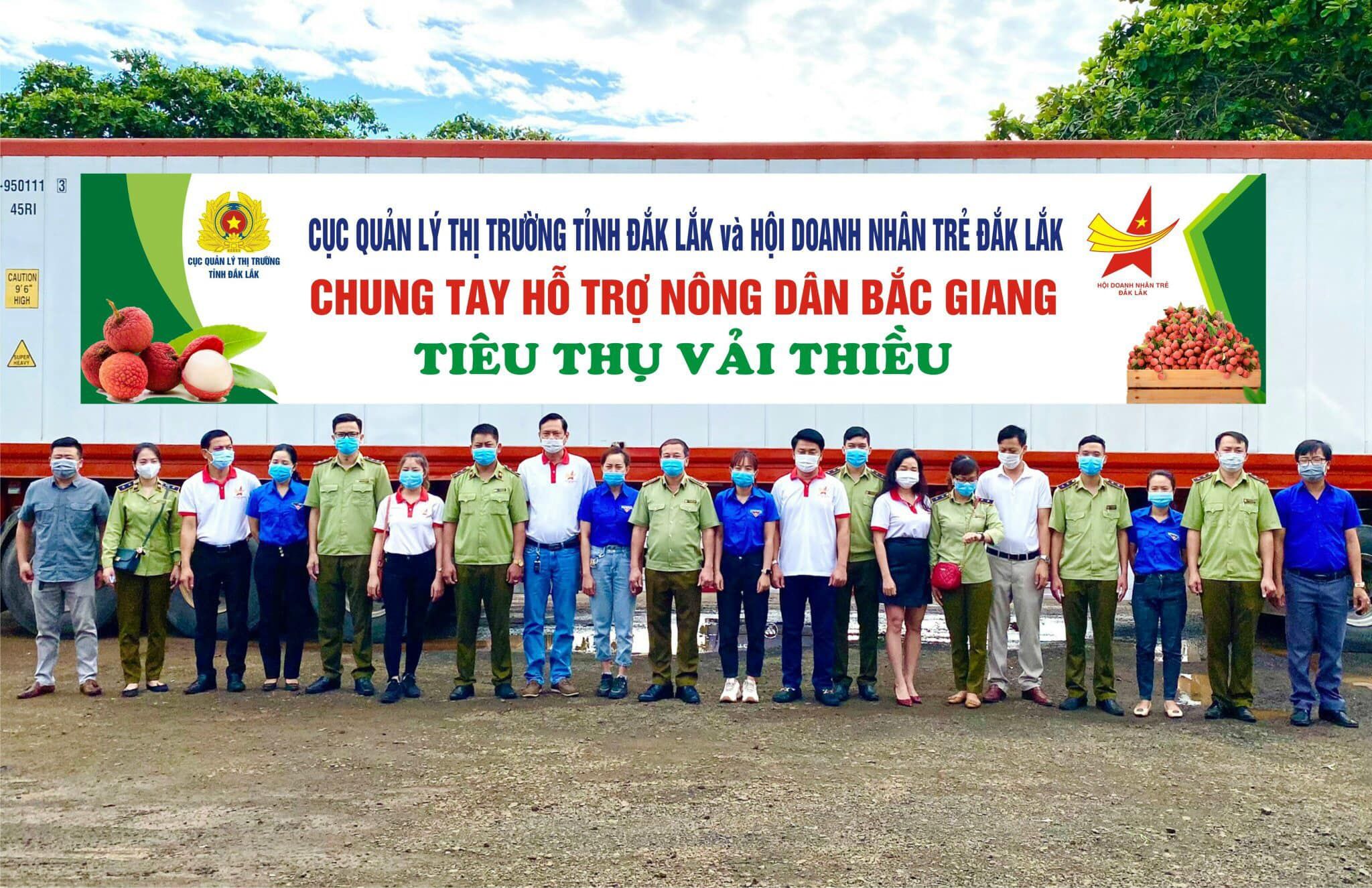 Đắk Lắk: Chung Tay Tiêu Thụ Vải Thiều Cho Vùng Dịch Tỉnh Bắc Giang
