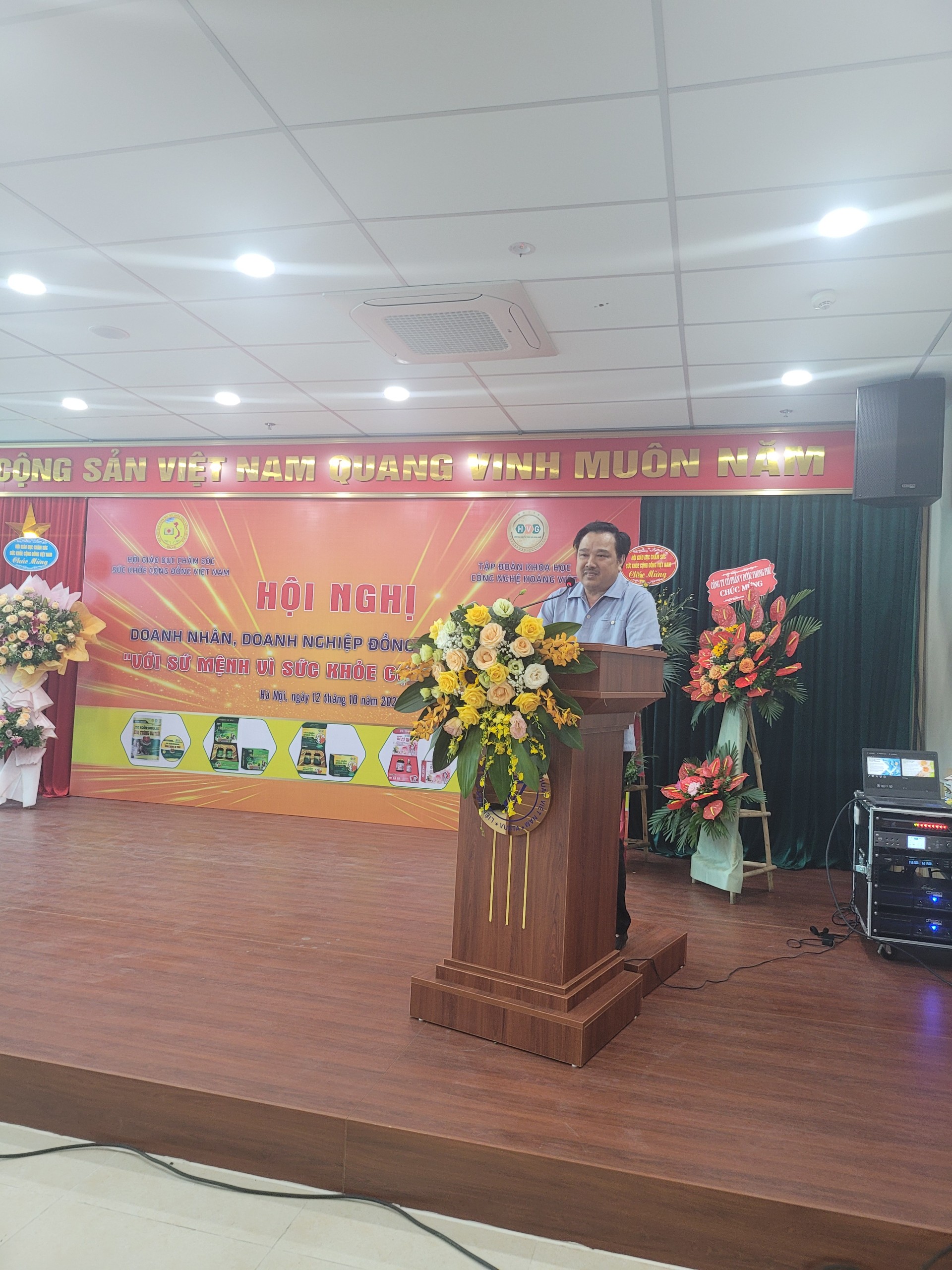 Phạm Danh Tín - Chủ tịch Hội DNDN Hà tĩnh tại Hà Nội