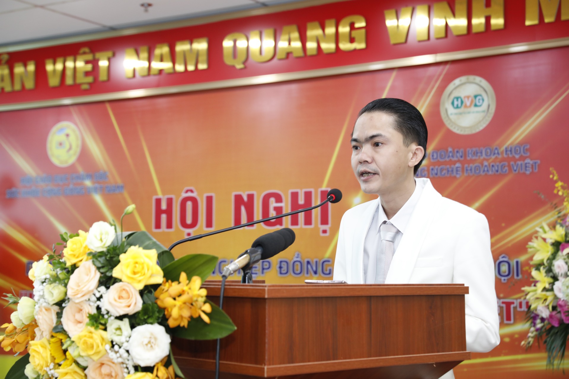 Nguyễn Xuân Diệu - Chủ tịch HĐQT Công ty CP Tập đoàn khoa học Hoàng Việt.
