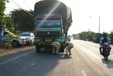 Quốc lộ 25: Siết chặt kiểm tra xe quá tải, quá khổ.