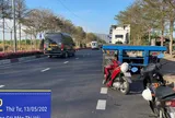 T.p Hồ Chí Minh: Xe máy tông đuôi container trên đường vào cảng Cái Mép
