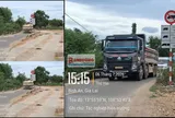 Gia Lai: Nhiều xe tải trọng lớn chở đất đua nhau chạy trên tuyến ĐH26