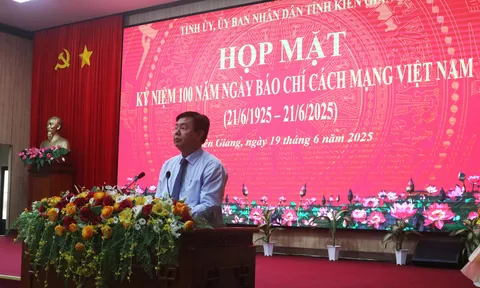 Kiên Giang long trọng kỷ niệm 100 năm Ngày Báo chí Cách mạng Việt Nam (21/6/1925 – 21/6/2025)
