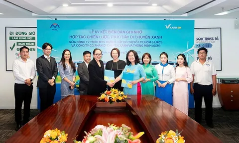 Metro TP HCM và Xanh SM hợp tác phát triển giao thông xanh