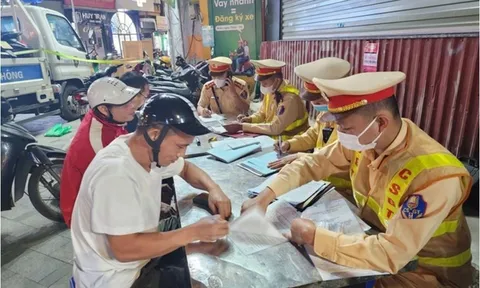 CSGT toàn quốc lập biên bản hơn 2 nghìn tài xế "ma men" trong đêm