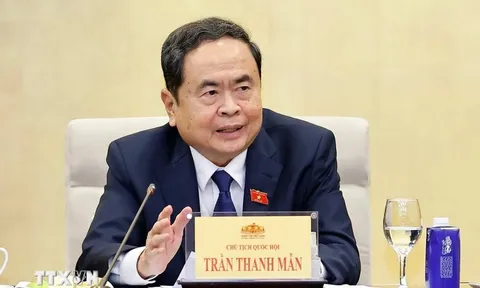 Chủ tịch Quốc hội Trần Thanh Mẫn: Thời gian tới, tiếp tục đổi mới công tác xây dựng pháp luật