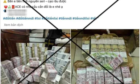 Kinh doanh đổi tiền lẻ dịp Tết: Nhu cầu thật, rủi ro pháp lý lớn