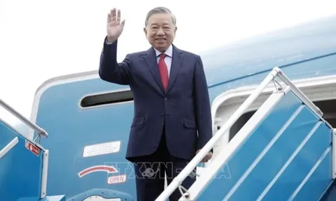 Tổng Bí thư Tô Lâm rời Hà Nội bắt đầu chuyến công tác tại Hoa Kỳ