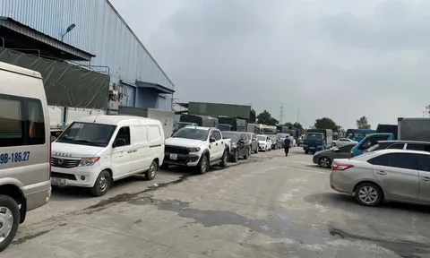 Ùn ứ xe tại trung tâm đăng kiểm trong ngày đầu cấp chứng nhận kiểm định điện tử