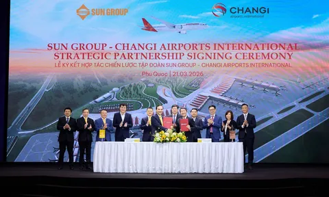Sun Group và Changi Airports International hợp tác quản lý, vận hành sân bay Phú Quốc, tiên phong mô hình “airport destination” tại Việt Nam