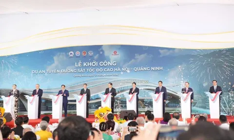 Khởi công tuyến đường sắt cao tốc đầu tiên, rút ngắn Hà Nội – Quảng Ninh còn 30 phút