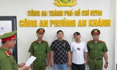 Bắt giam 2 thanh niên đánh nhau gây náo loạn từ việc bóp còi xin vượt