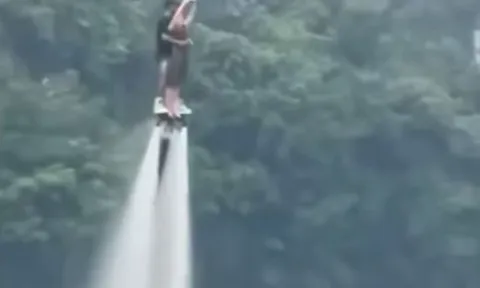 Ninh Bình tạm dừng hoạt động flyboard sau sự cố tại hồ Núi Lớ