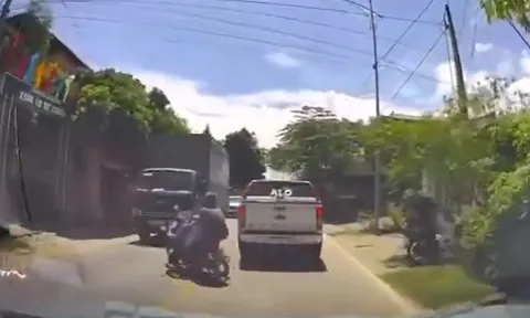 Bài học lớn cho người đi xe máy khi tham gia giao thông