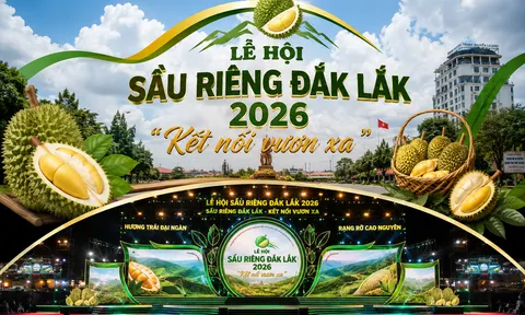 Lễ hội Sầu riêng Đắk Lắk 2026 Kết nối vươn xa
