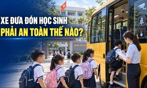 Xe đưa đón học sinh phải đáp ứng những điều kiện an toàn nào?