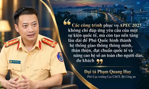 Cục phó Cục CSGT: Phú Quốc đang kiến tạo hệ thống giao thông hiện đại, chuẩn quốc tế trước thềm APEC 2027