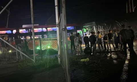 TNGT liên hoàn giữa 5 ô tô trên đường Hồ Chí Minh qua Lâm Đồng