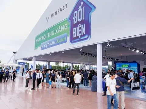 VinFast hút khách với chương trình “Đổi xăng – lấy điện”