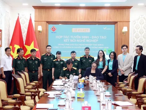 GSM hợp tác cùng Trung tâm Thái Sơn tạo việc làm bền vững cho bộ đội xuất ngũ