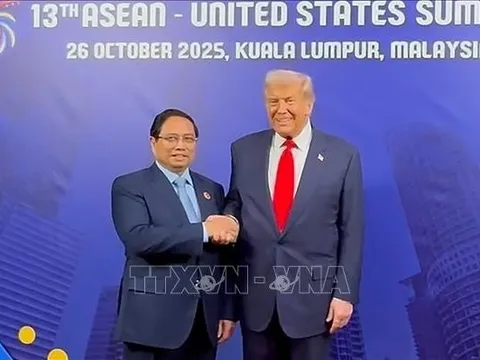 Công bố tuyên bố chung Việt Nam - Hoa Kỳ về khuôn khổ Hiệp định Thương mại đối ứng công bằng và cân bằng