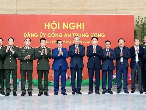 Tổng Bí thư Tô Lâm dự Hội nghị Đảng ủy Công an Trung ương