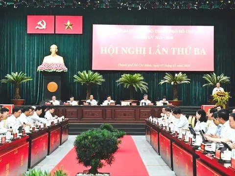 Hội nghị Thành ủy TPHCM cho ý kiến xây đường vượt biển kết nối khu vực Cần Giờ và Bà Rịa - Vũng Tàu