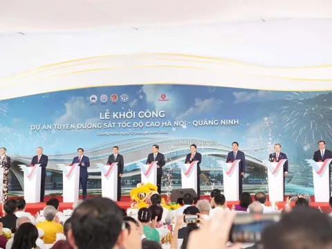 Khởi công tuyến đường sắt cao tốc đầu tiên, rút ngắn Hà Nội – Quảng Ninh còn 30 phút