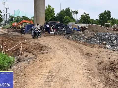 TP.HCM: Cần tăng cường bảo đảm an toàn tại công trường đường số 6, phường Long Bình