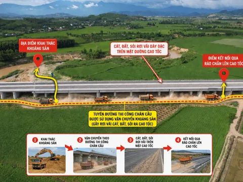 Cao tốc Buôn Ma Thuật - Khánh Hoà chưa khai thác, đã có nhiều xe lưu thông, đất đá vương vãi