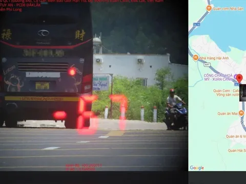 Đắk Lắk xử lý gần 290 tài xế vi phạm tốc độ trên Quốc lộ 1A