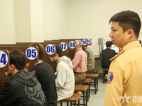 Thông báo lịch kiểm tra phục hồi điểm giấy phép lái xe tháng 8 năm 2026