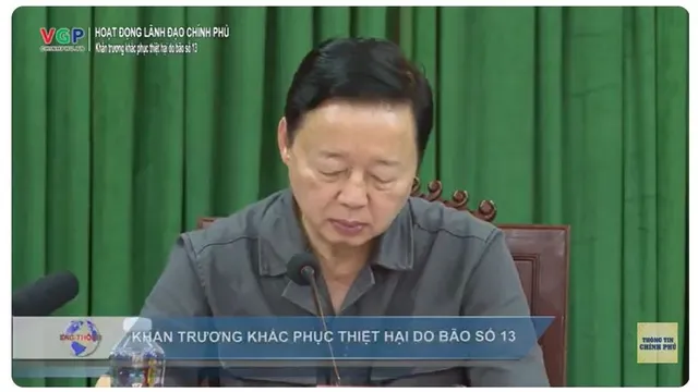 Khẩn trương khắc phục thiệt hại do bão số 13